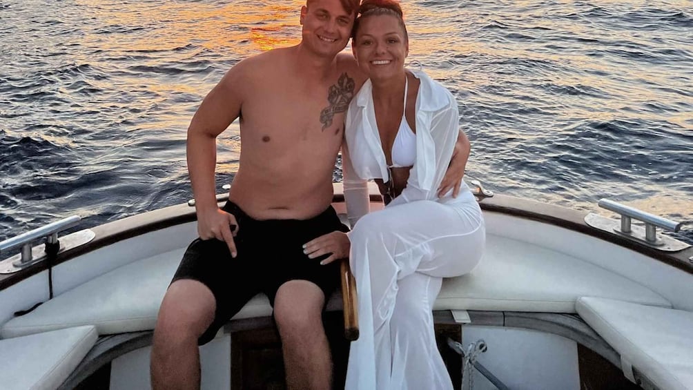 Picture 23 for Activity Capri: Private Sunset Boat Tour With Aperitif & Swimming 2
