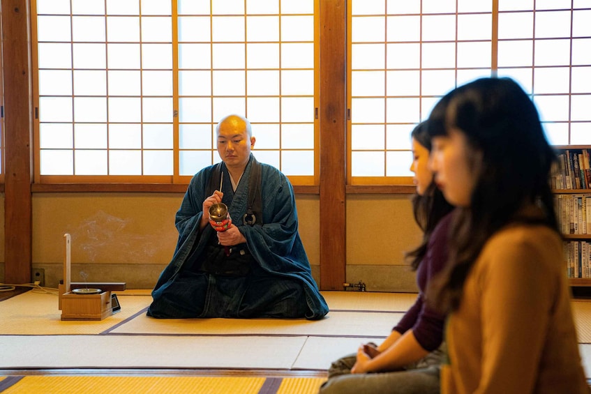 Tokyo Zen Meditation at Private Temple with Monk 1