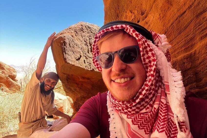 Wadi Rum Cave Camping with Jeep Tour 4