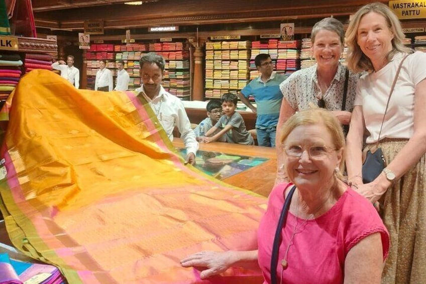 Wedding silk saree