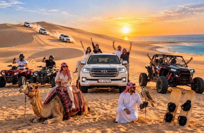 Doha: 4x4 Desert Tour with Inland Sea & Optional Activities 1