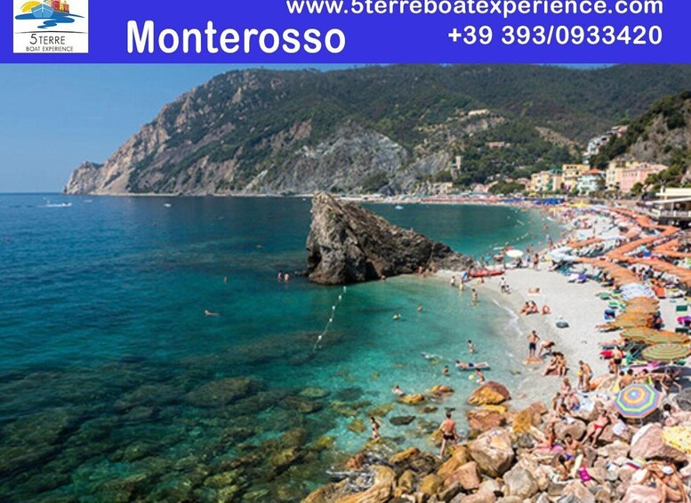 Picture 8 for Activity La Spezia: Cinque Terre & Portovenere Open Bar food & Swim 5