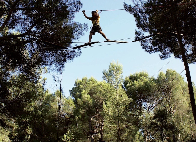 Mallorca: Adrenaline Tree Top Adventure Entry Ticket 1