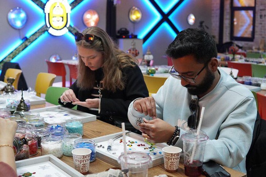 Rooftop Mosaic Lamp Workshop with Fairy Chimney Views, Cappadocia 3