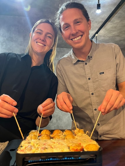 Picture 10 for Activity Osaka Sake Tasting & Takoyaki Cooking 5