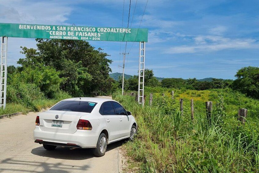Entrance to the Cozoaltepec Town 3