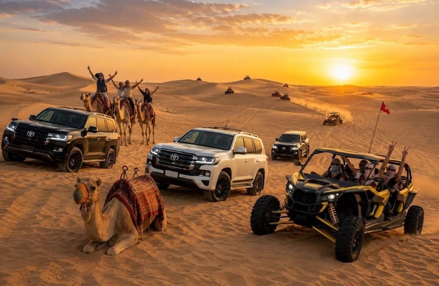 Doha: Desert Safari, Quad Bike, Camel Ride & Inland Sea Tour 1