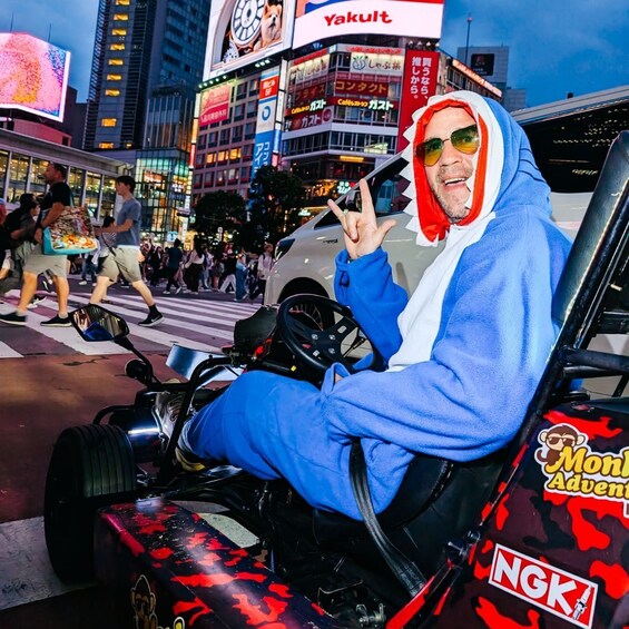 Picture 1 for Activity Tokyo Go-Karting Experience: Shibuya Crossing with Photos 1