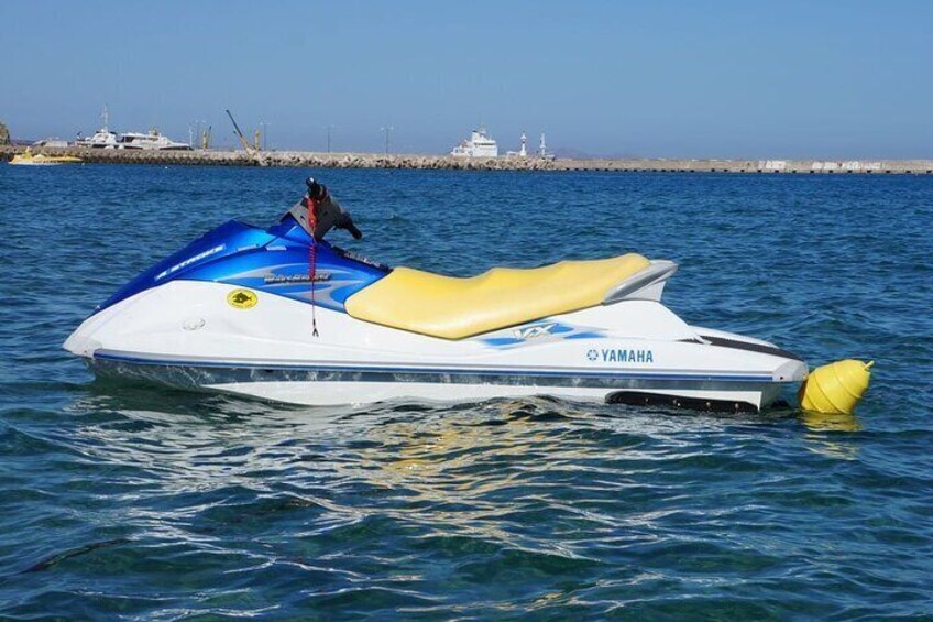 Private Jet Ski Activity on the Beach at Rethymno 