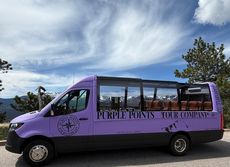 Picture 2 for Activity Estes Park: Rocky Mountain National Park Glass-Top Bus Tour 2