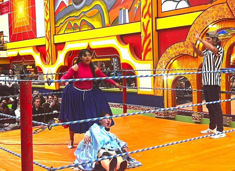 La Paz: Cholitas Wrestling Tickets and Transfer 1
