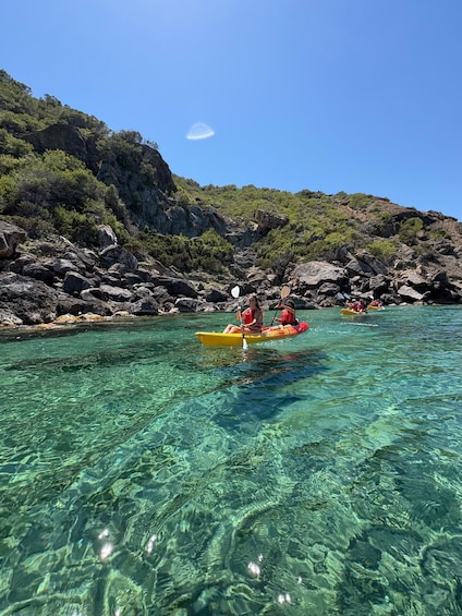 Picture 1 for Activity Es Figueral: Guided Kayaking and Snorkeling Tour 2