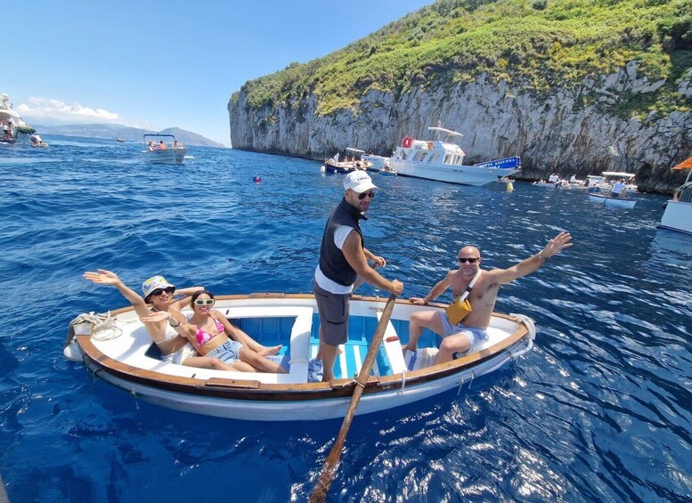 Picture 3 for Activity Capri: Private Boat Trip with Snorkeling and Island Stop 3