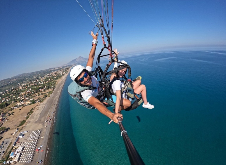 Picture 5 for Activity Taormina: Paragliding Tour with Instructor and GoPro Video 4