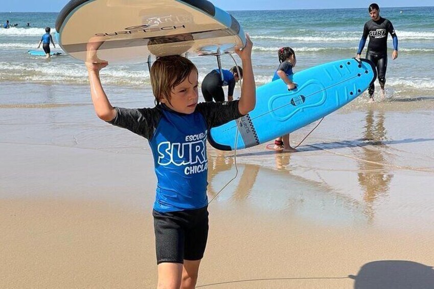 Surfing for kids