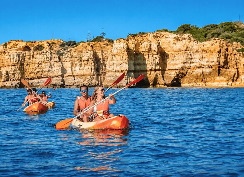Picture 14 for Activity Albufeira: Caves Kayak w/ Dry-bag and Snorkeling Swim 3
