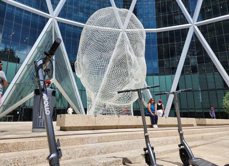 Picture 8 for Activity Calgary: 2-Hour City Highlights E-Scooter Tour 4