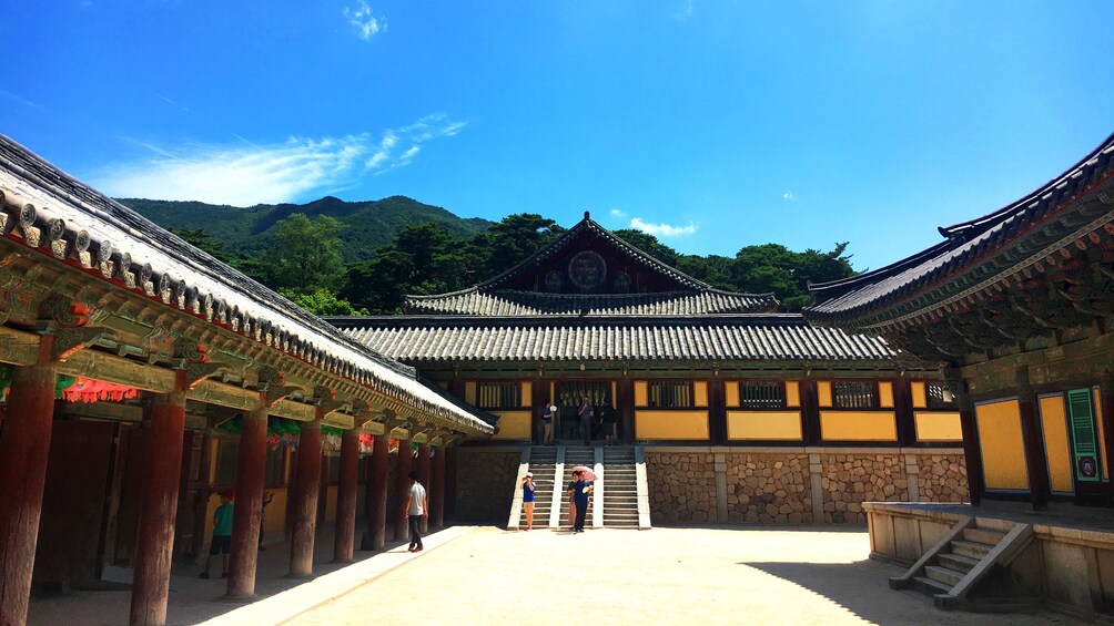 Large historical buildings in Gyeongju