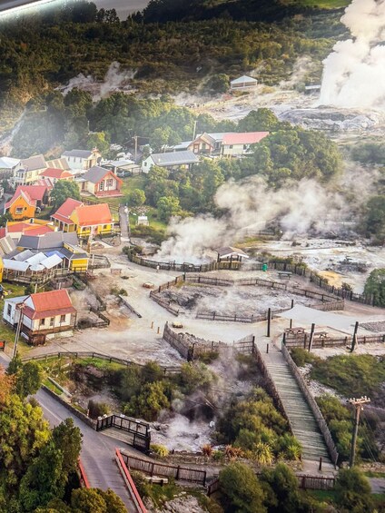 Picture 3 for Activity Auckland: Rotorua Māori Village & Polynesian Spa with Haka 5