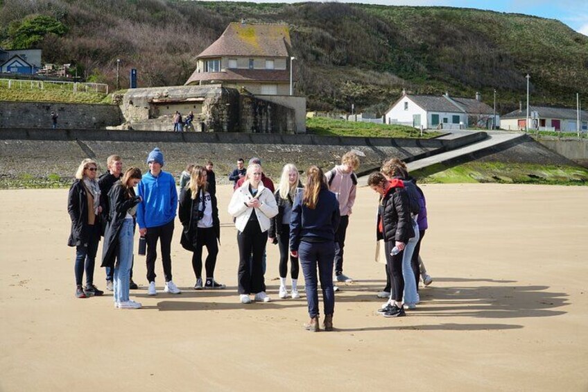 Omaha Beach, nicknamed "Bloody Omaha 4