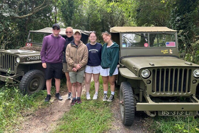 Experience a jeep tour in the Normandy jungle 2