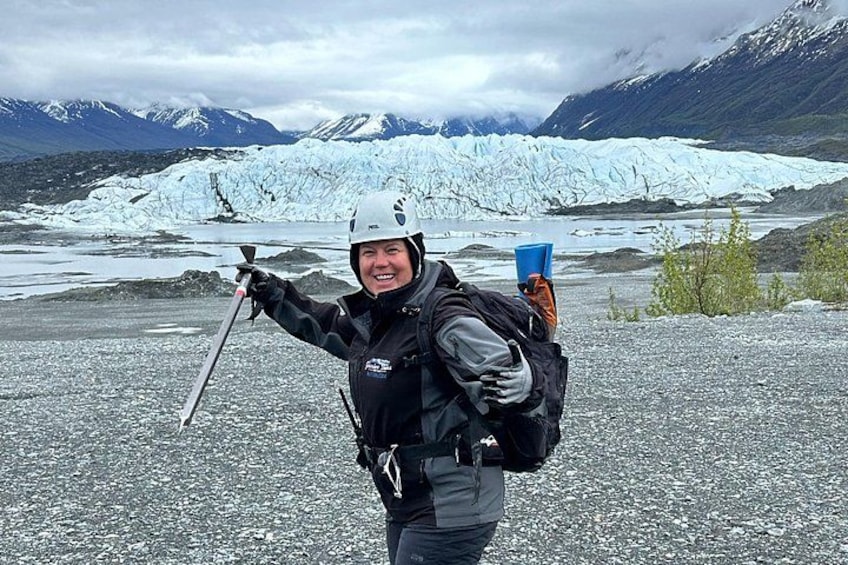 One of the amazing glacier guides 2