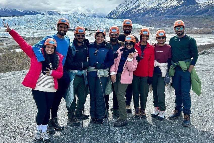 Having Fun on the glacier! 2