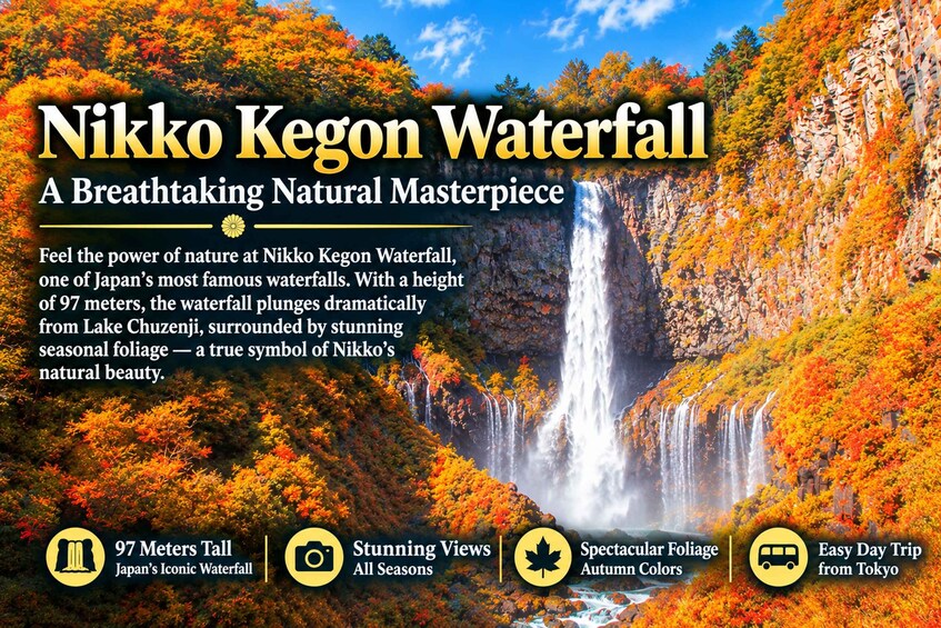 Picture 3 for Activity Tokyo: Nikko Toshogu Shrine and Kegon Waterfall Tour 4