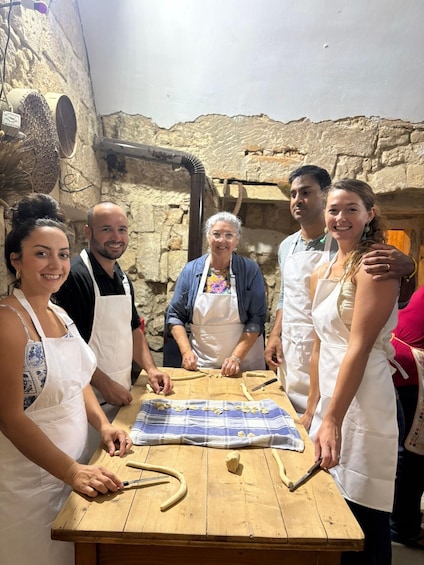 Picture 22 for Activity Lecce: Pasta Making Class in 1400s-Era Courtyard with Wine 5