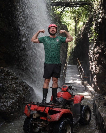 Picture 12 for Activity Ubud: Quad ATV Waterfalls & Barong Caves 3