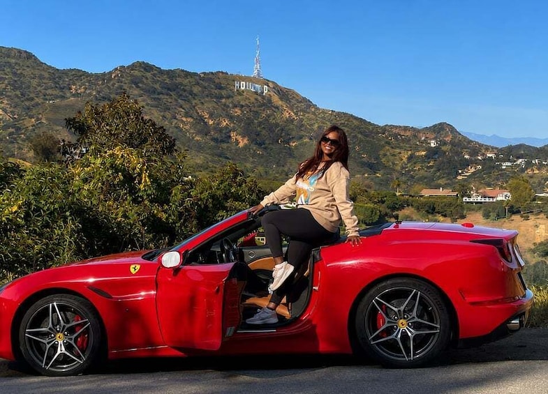 Picture 4 for Activity Hollywood: 30 min Hollywood Sign Ferrari Tour 5