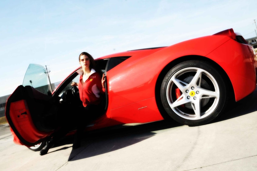 Picture 8 for Activity Milan: Test Drive a Ferrari 458 on a Race Track with Video 2