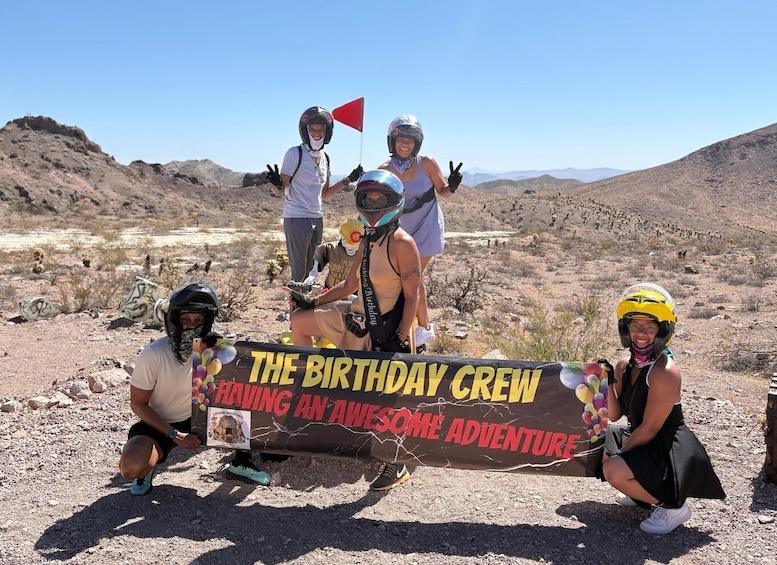 Picture 24 for Activity Las Vegas: 2.5-Hour Eldorado Canyon ATV & Ghost Town Tour 3