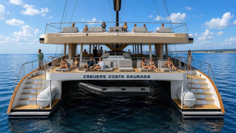 Cambrils: Catamaran Full Day with BBQ 2