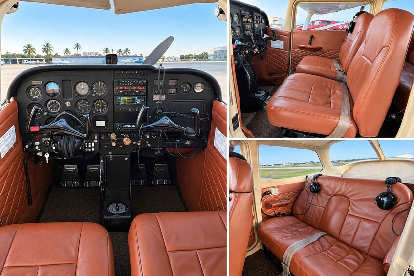 Picture 18 for Activity Miami: Romantic 60 Minute Private Flight Tour with Champagne 2