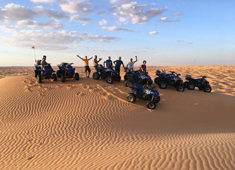 Agadir/Taghazout : Quad Bike and Sandboarding Desert & Beach 1