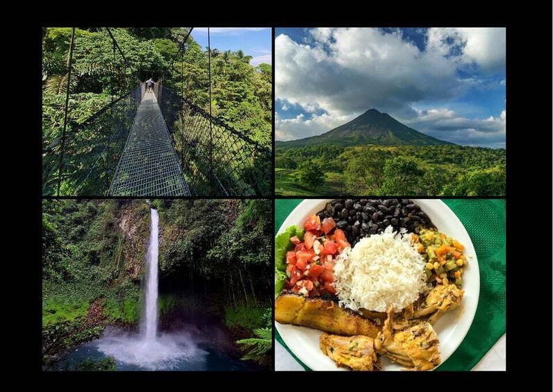 Fortuna Combo: Hanging Bridges + Arenal Volcano & Waterfall 1