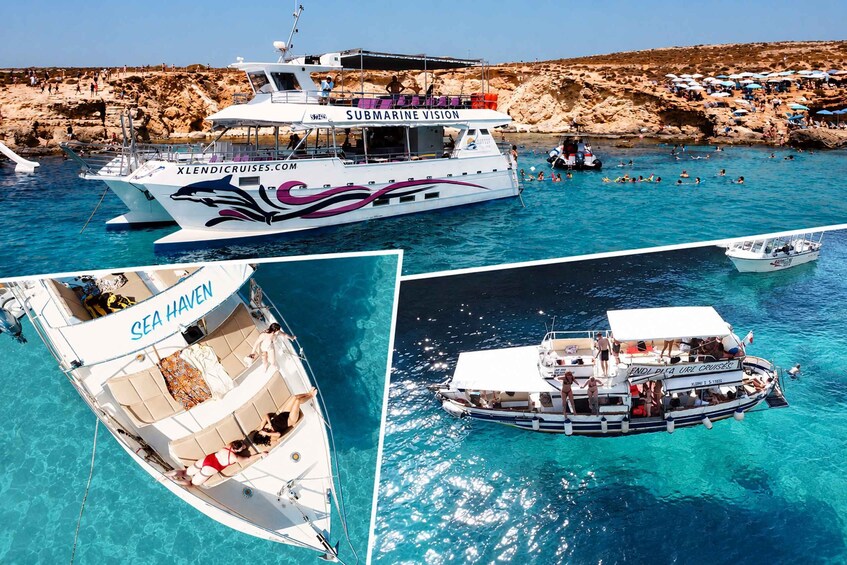 Malta: Comino, Blue & Crystal Lagoon, Gozo & Seacaves 2