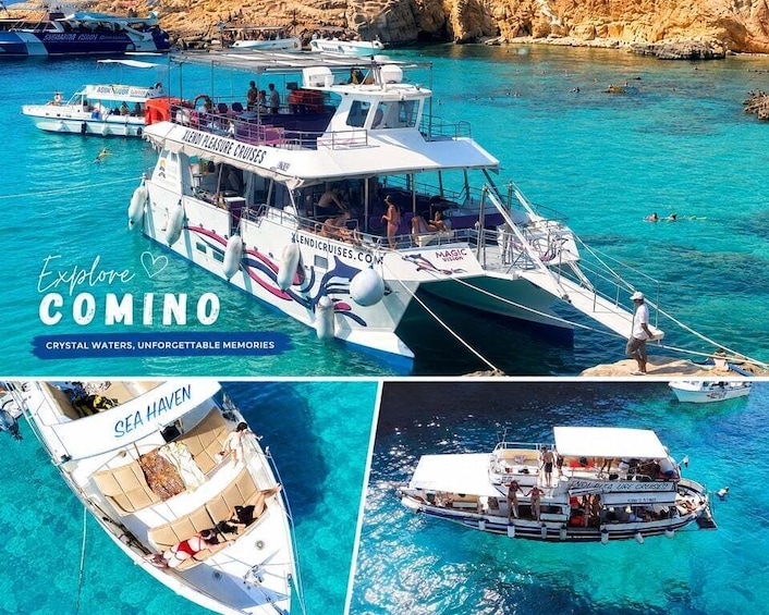 Malta: Comino, Blue & Crystal Lagoon, Gozo & Seacaves 1