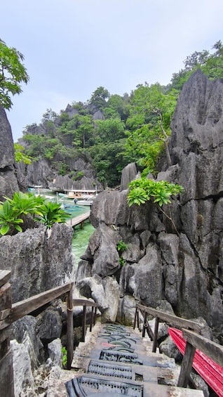 Picture 5 for Activity Coron: Private Boat Hire with Guided Tour and Lunch on Beach 2