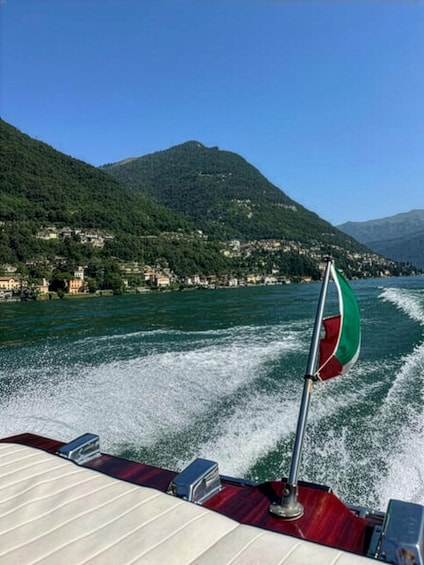 Picture 3 for Activity Lake Como: Private Tour - Wooden Boat with Sun Cover 2