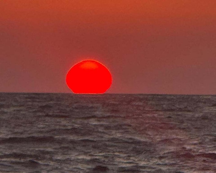 Picture 2 for Activity Zakynthos: Mizithres Sunset Cruise with Swimming & Turtles 2
