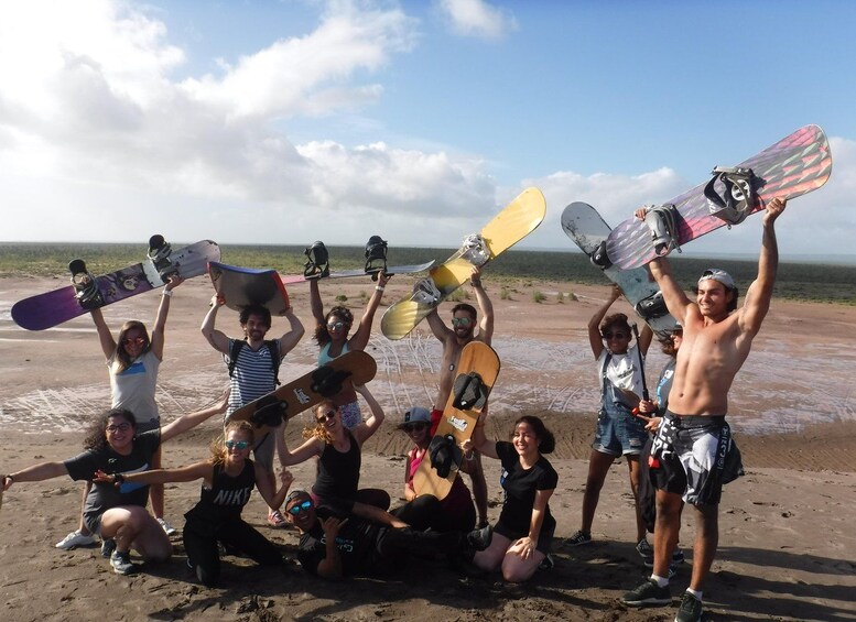 Picture 1 for Activity La Paz: Sunset Sandboarding on the Dunes 2