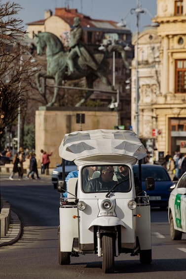 Picture 2 for Activity Bucharest: Best of Bucharest Private Tuk-Tuk Tour 3