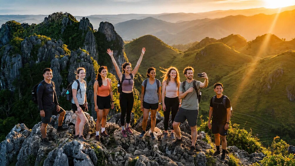 Cebu: Osmeña Peak, Pescador Island & Kawasan Falls Tour 1
