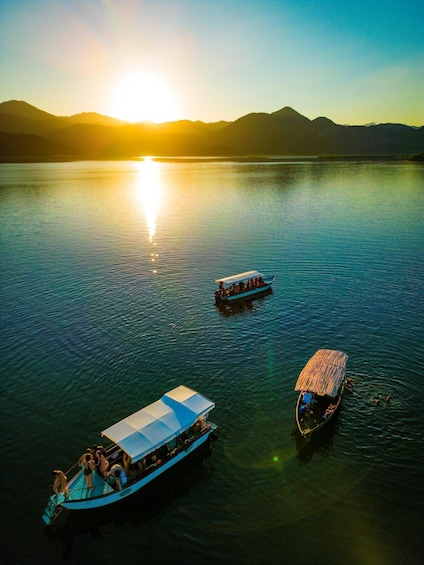 Picture 16 for Activity Virpazar : Unforgettable Sunset Boat Cruise to Monastery Kom 5