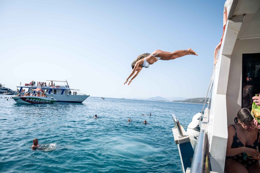 Picture 11 for Activity From Lefkimmi: Syvota, Blue Lagoon and Cave Sunset Cruise 3