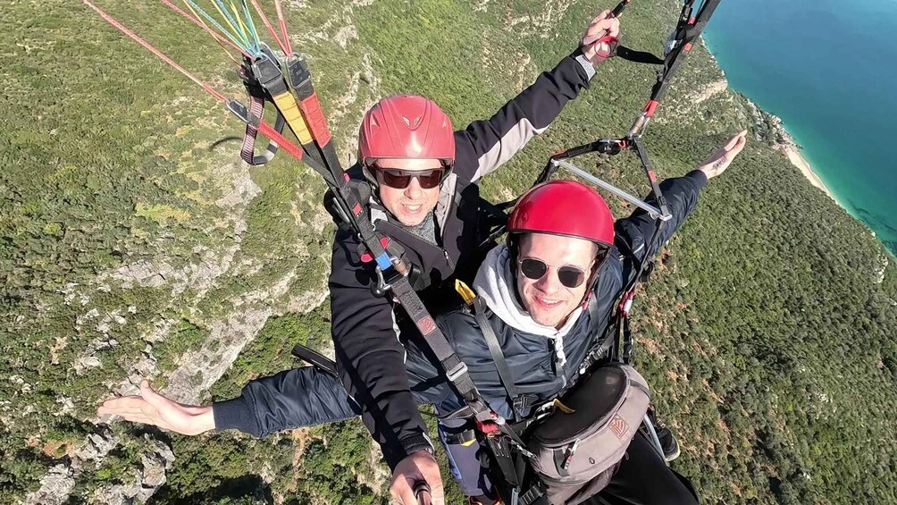 Picture 5 for Activity From Lisbon: Paragliding Tandem Flight 5