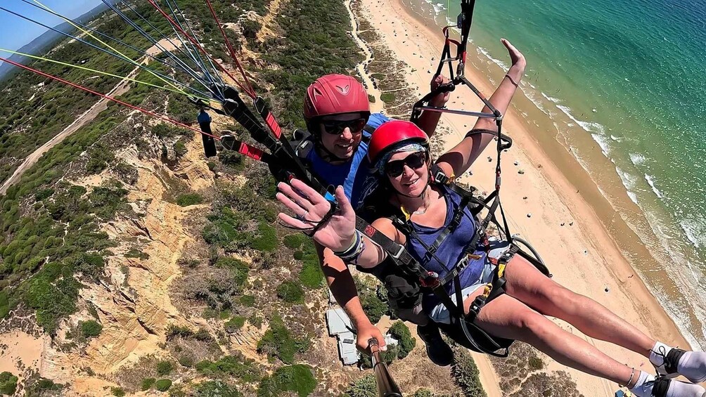 Picture 8 for Activity From Lisbon: Paragliding Tandem Flight 4