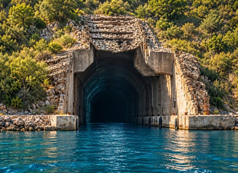 Picture 7 for Activity From Kotor: 3h Full Tour to Blue Cave & Swim & War tunnels 3